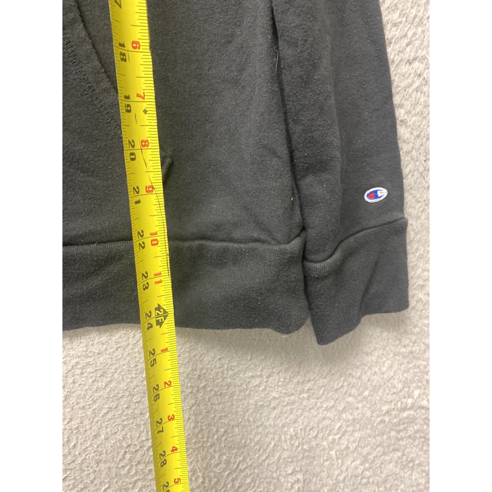 Champion Champion Hoodie Girls L Black Embroidered K-State Wildcats Sweatshirt Pullover Girls Size US L / EU 52-54 / 3 - 6 Thumbnail