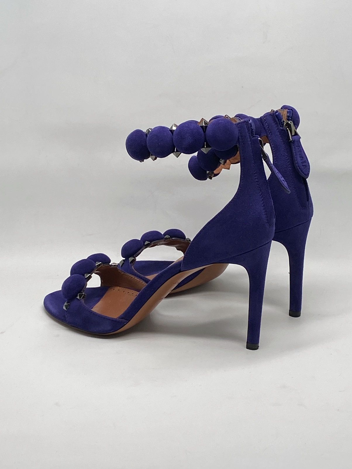 Alaia Alaia Bombe 90 Studded Suede Leather Sandals size 36.5 Size US 6.5 / IT 36.5 - 13 Thumbnail