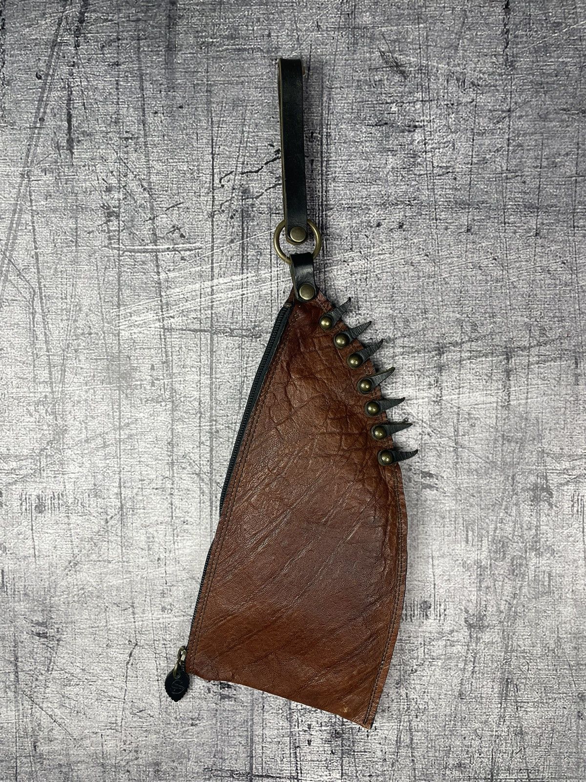 Other EggSkin Lab Hand Made Leather Avantgarde Clutch/Bag Size ONE SIZE - 2 Thumbnail