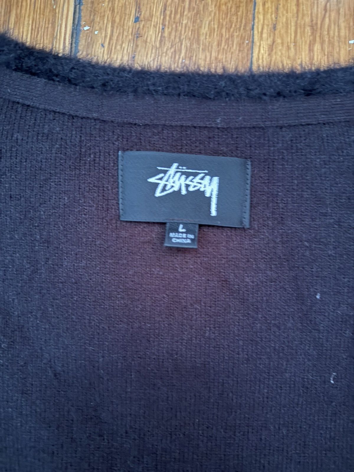 Stussy Stussy Shaggy Cardigan Size US L / EU 52-54 / 3 - 2 Thumbnail