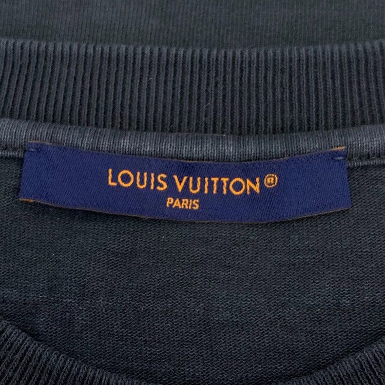 Louis Vuitton Louis Vuitton Black cotton crewneck short sleeve T-shirt Size US M / EU 48-50 / 2 - 6 Thumbnail