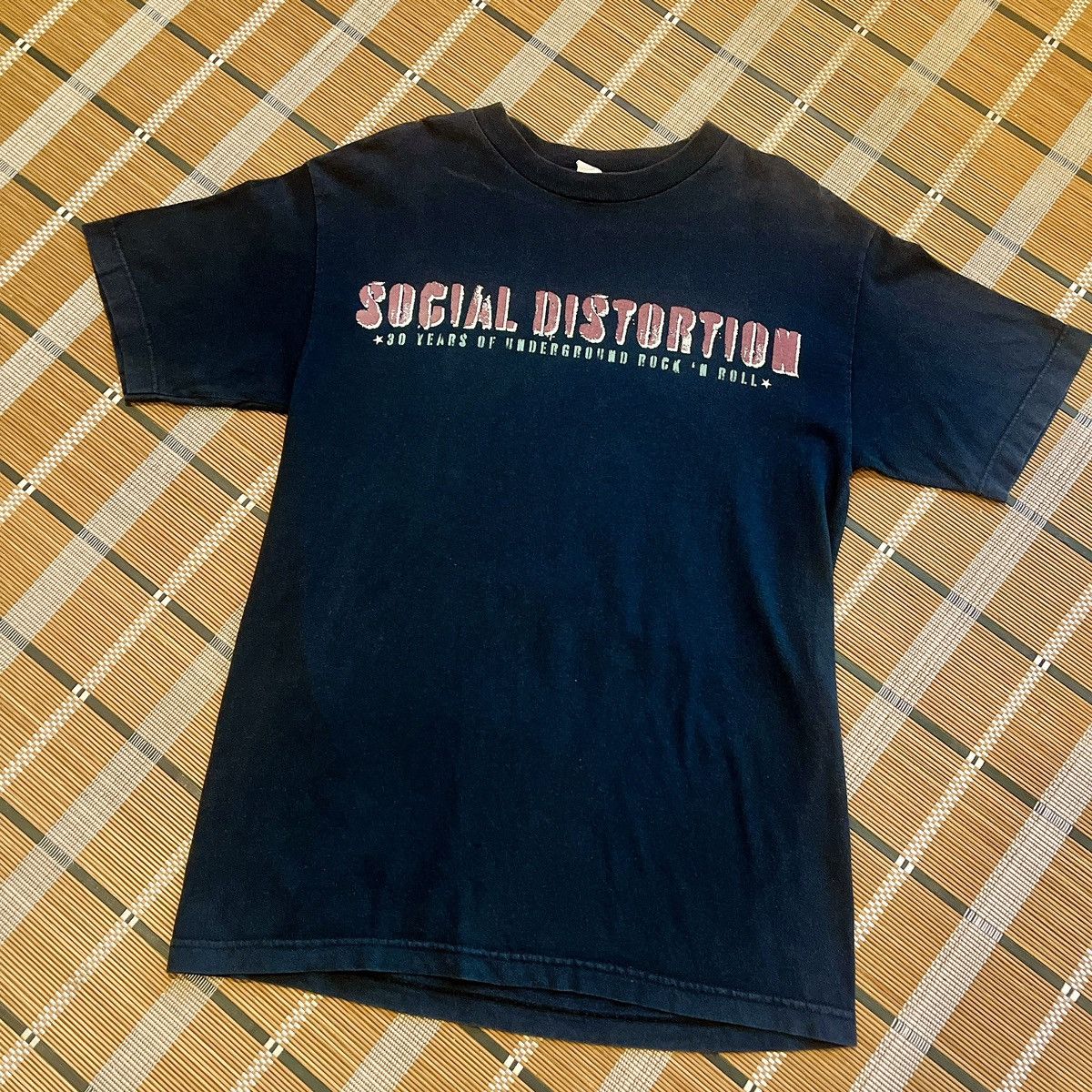 Band Tees × Vintage Social Distortion 30 YearsOfUndergroundRock’RollSummerTour09 Size US M / EU 48-50 / 2 - 1 Thumbnail