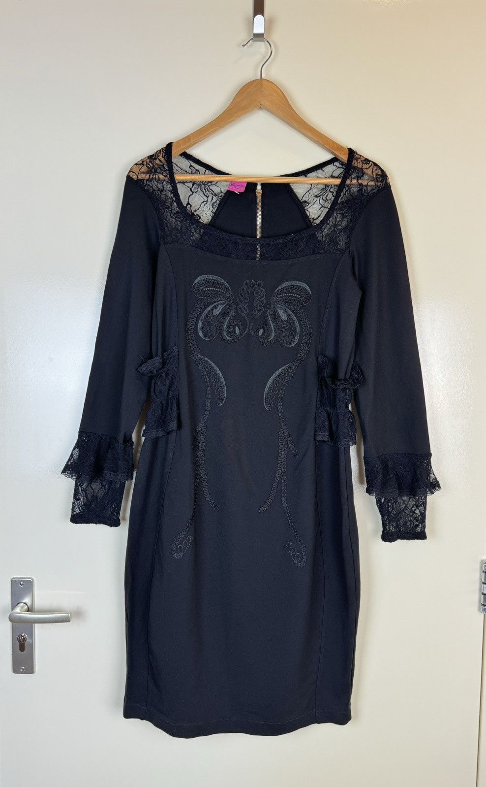 Hysteric Glamour Save the queen gothic avant garde black ruffles dress M Size M / US 6-8 / IT 42-44 - 2 Thumbnail