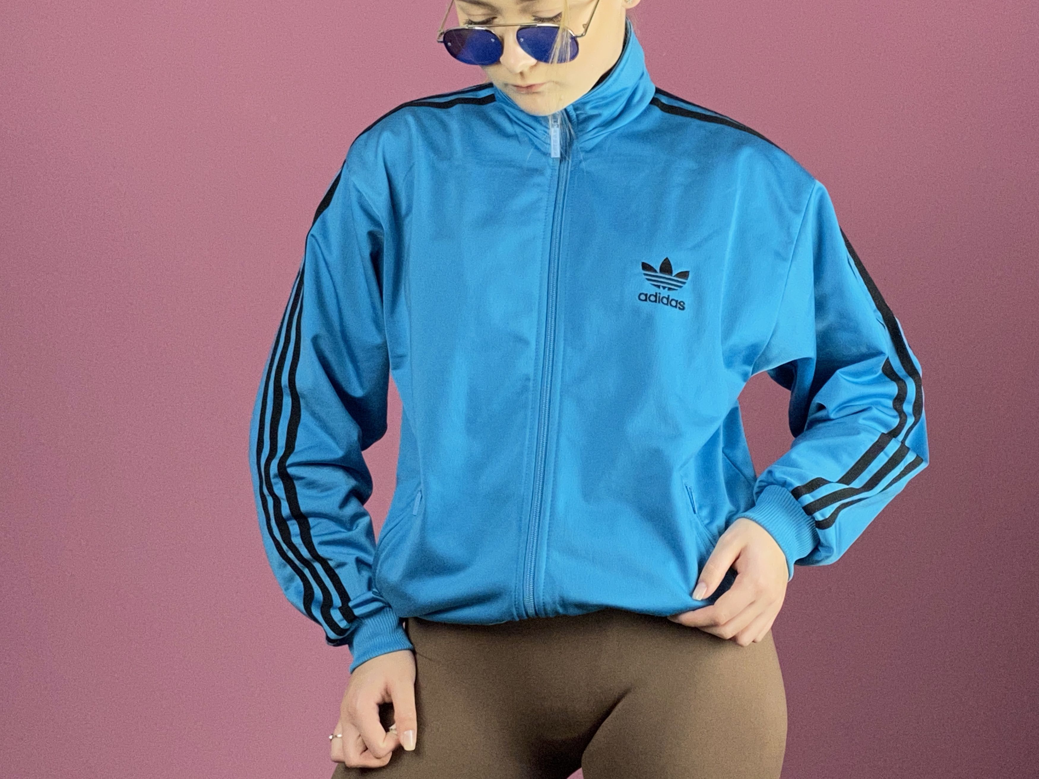 Adidas × Vintage 90s Adidas Originals Vintage Women's Track Jacket - S Size S / US 4 / IT 40 - 4 Thumbnail