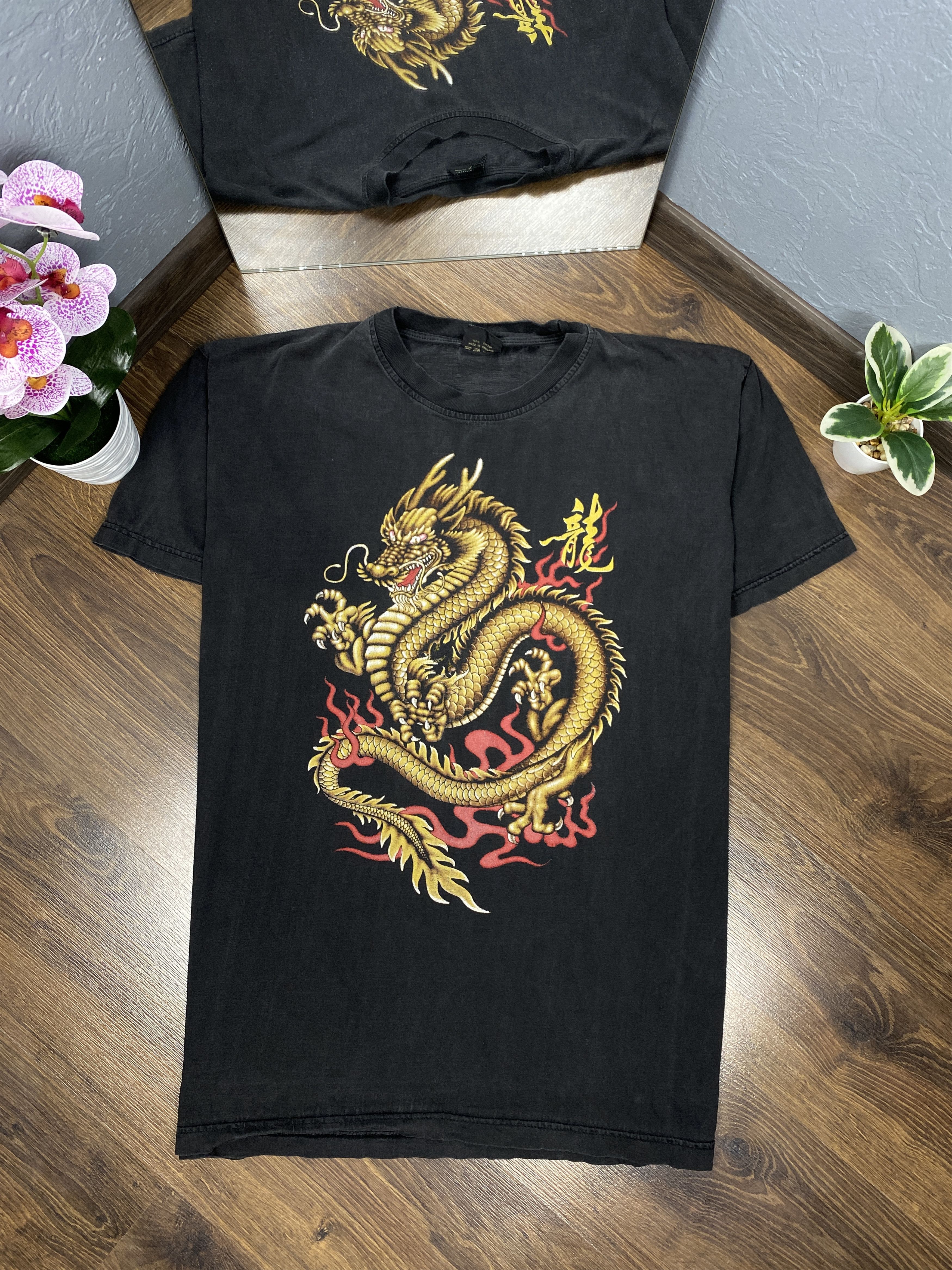 Japanese Brand × Vintage Vintage Japanese style dragon print t-shirt Size US XL / EU 56 / 4 - 1 Thumbnail