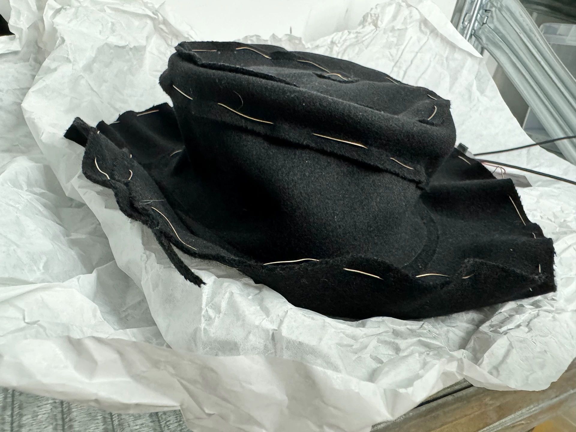 Ma+ m.a+ maurizio amadei 95%wool 5%cashmere beanie AW/170/S Size ONE SIZE - 4 Thumbnail