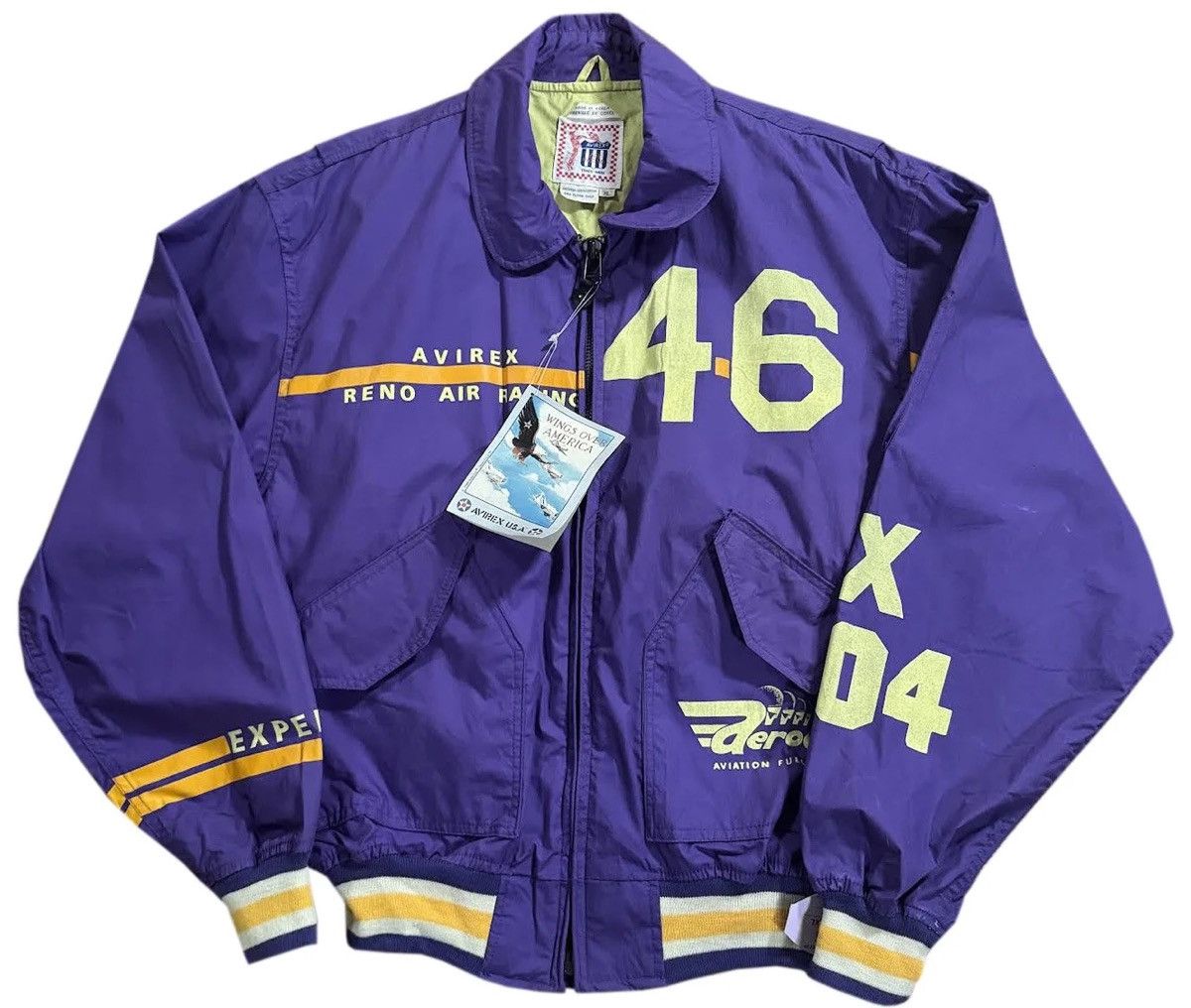 Vintage Avirex Reno Air Racing Jacket (Size XL) NWT