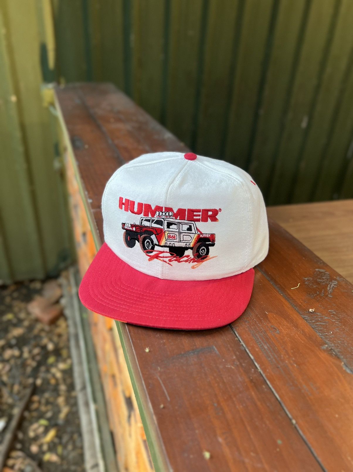 Vintage Vintage Hat Hummer Racing Made In USA🇺🇸 Size ONE SIZE - 1 Thumbnail