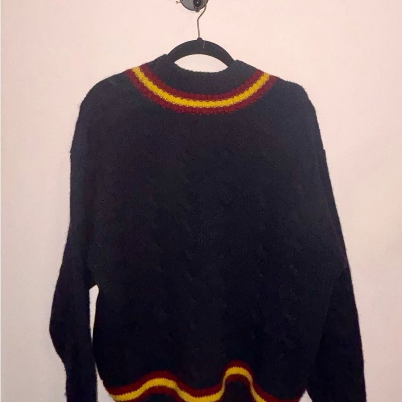 Gap Deadstock 1990s GAP Cable Knit Cricket Sweater Sz L Size XL / US 12-14 / IT 48-50 - 9 Thumbnail