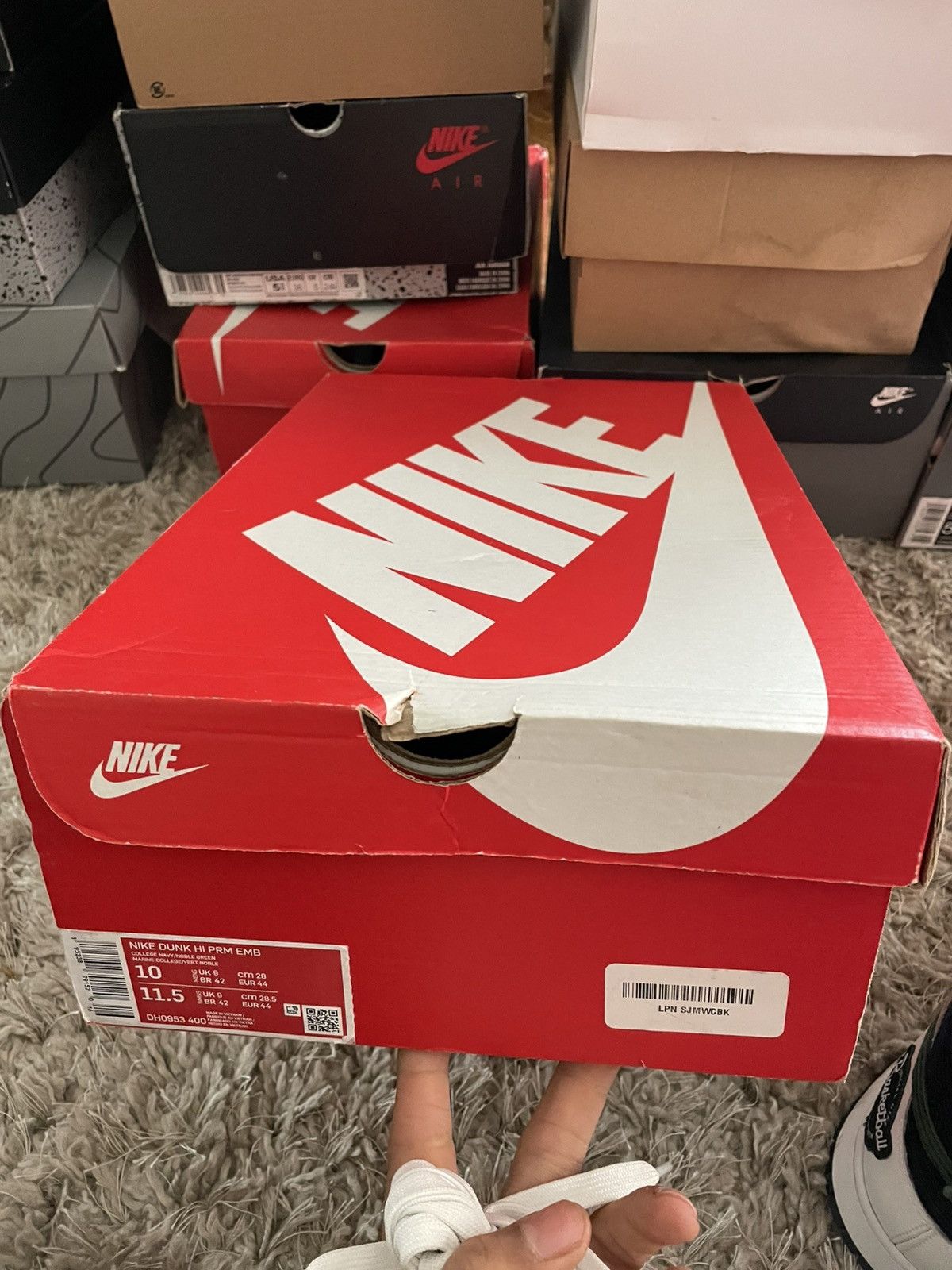 Nike Nike Dunk High Sports specialties Size US 10 / EU 43 - 13 Thumbnail