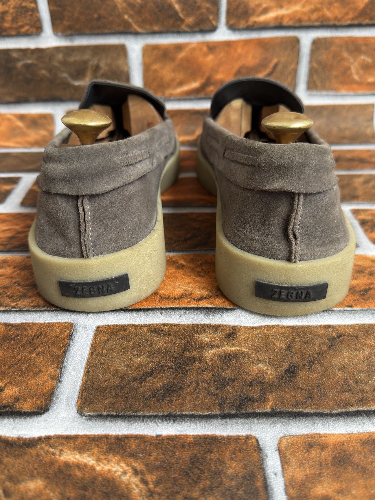 Ermenegildo Zegna × Fear of God Suede loafers Size US 9 / EU 42 - 14 Thumbnail