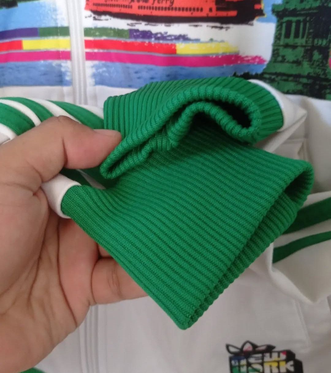 Adidas Adicolor green series Adidas Tracktop Size US M / EU 48-50 / 2 - 2 Thumbnail