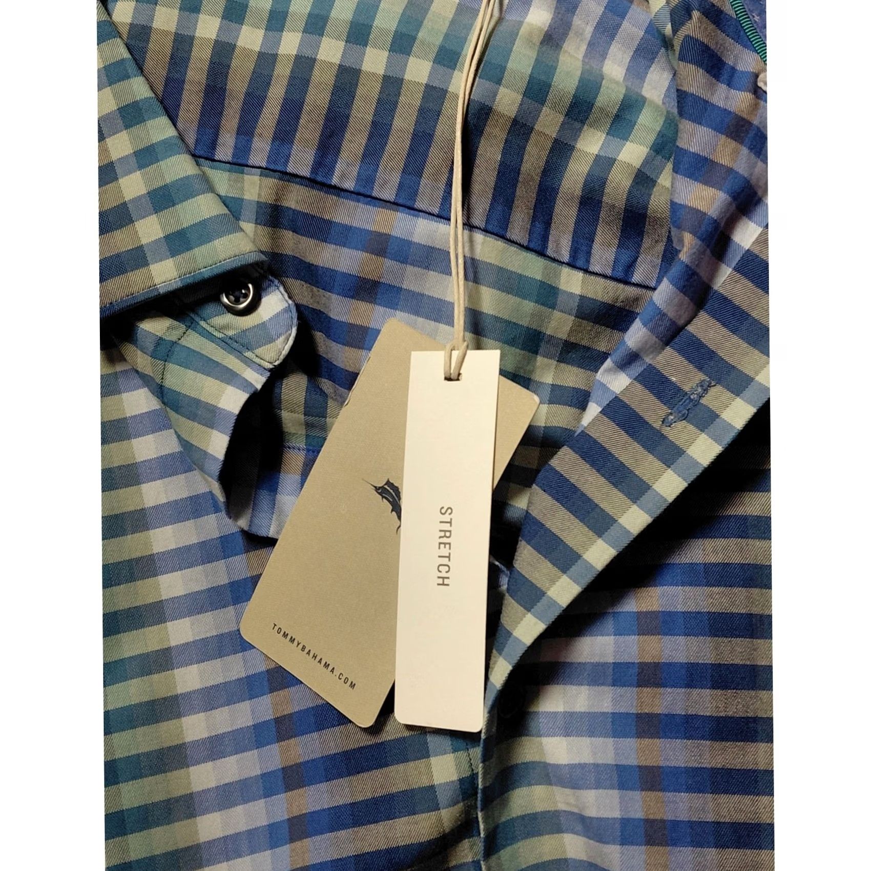 Tommy Bahama VINTAGE Tommy Bahama Silk Blue Striped Button-Up Shirt Woven Long Sleeve 3XL Size US XXL / EU 58 / 5 - 5 Thumbnail