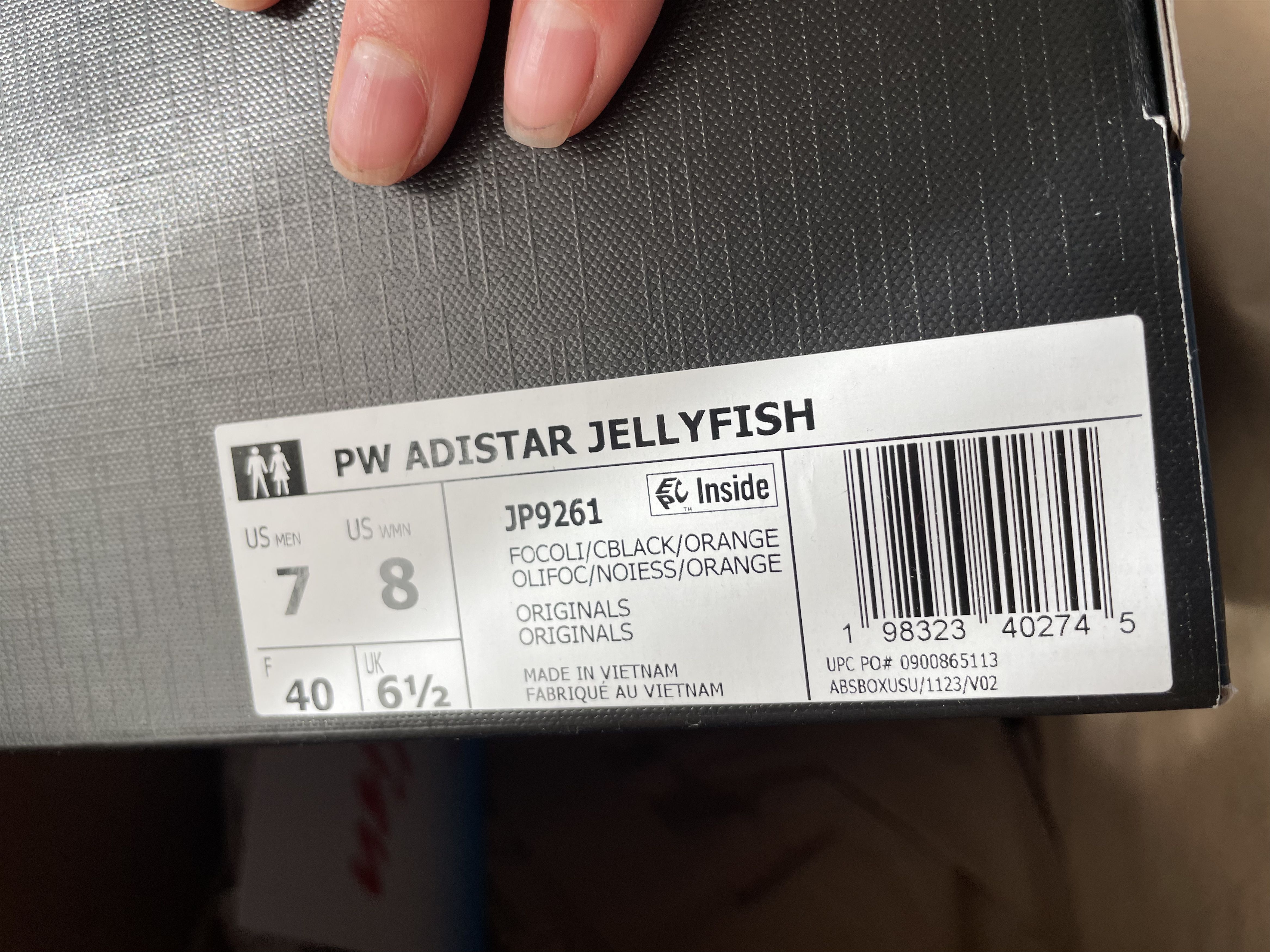 Adidas Pharrell Virginia Adidas Adistar Jellyfish Size US 7 / EU 40 - 7 Thumbnail