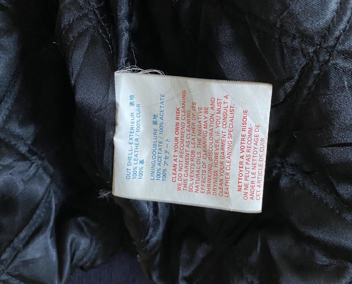 Pelle Pelle Vintage Brand Pelle Pelle Distressed Leather Varsity 1990s Size US M / EU 48-50 / 2 - 7 Thumbnail