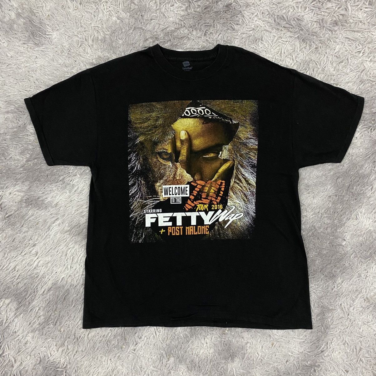 Band Tees × Rap Tees Rap tee fetty wap X post malone tour 2016 backhit Size US L / EU 52-54 / 3 - 1 Thumbnail