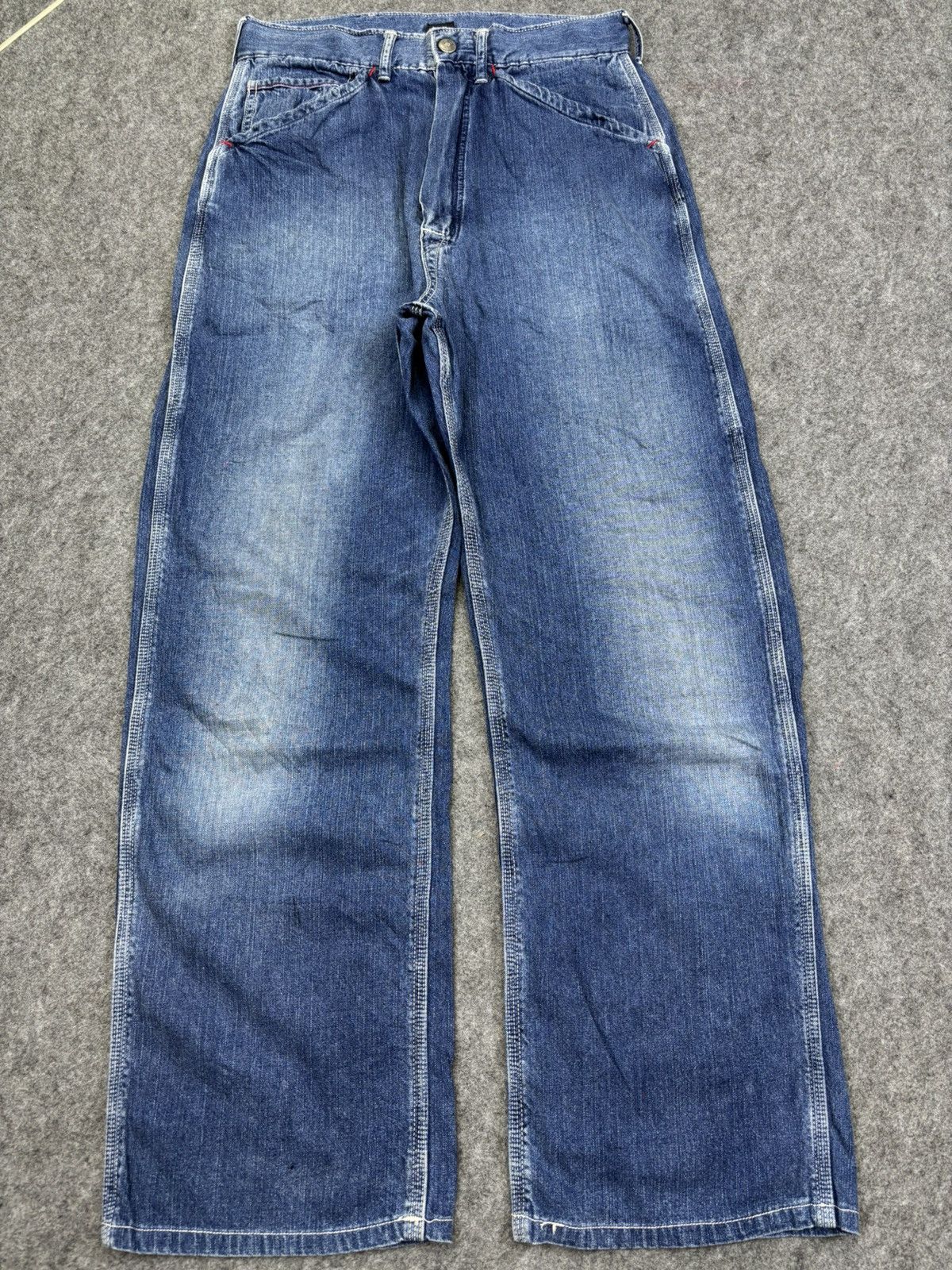45rpm Vintage 45rpm Soft Military Denim F769 Size US 28 / EU 44 - 14 Thumbnail