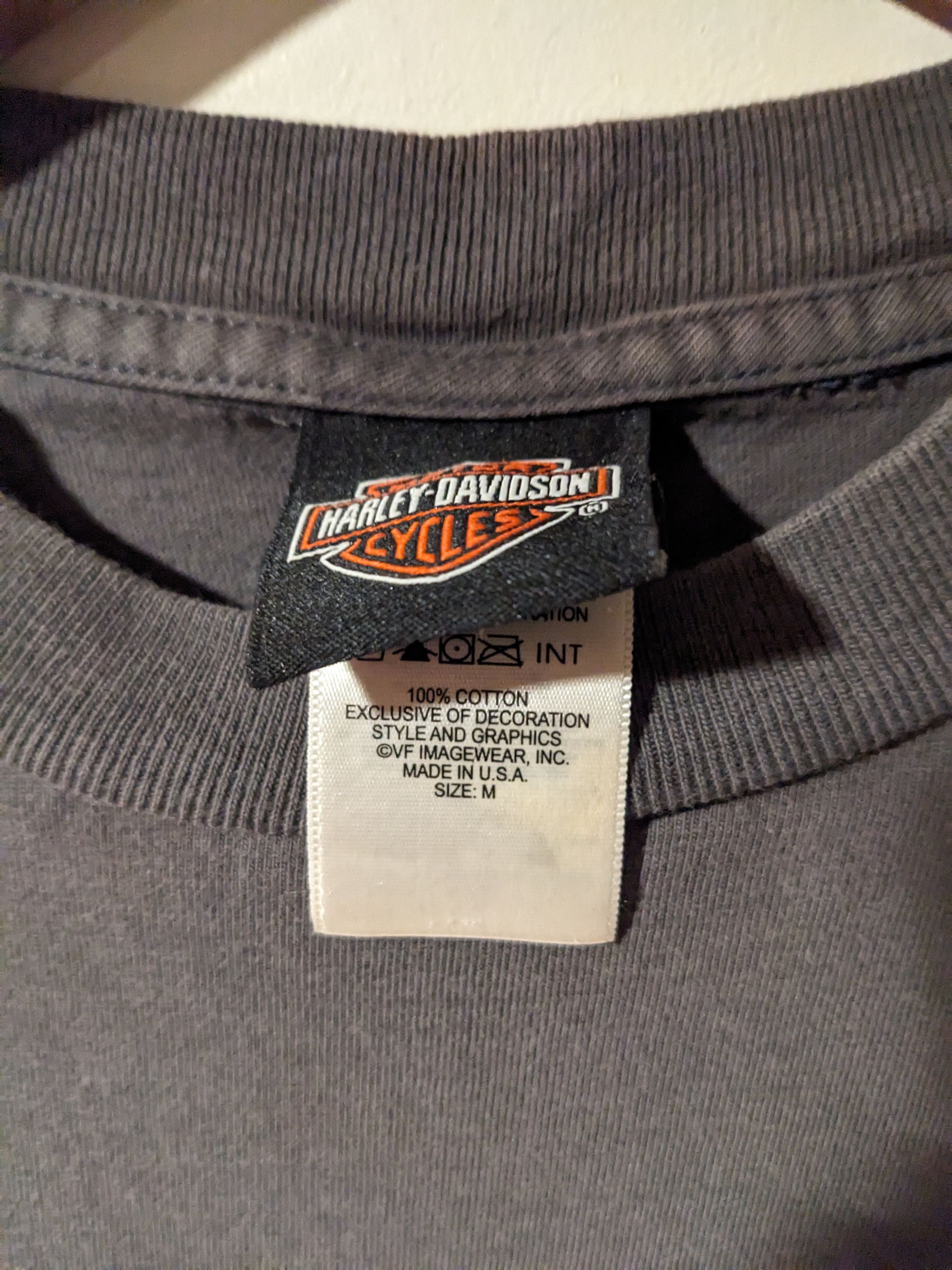 Harley Davidson × Vintage Vintage Y2K Harley Davidson Motorcycle Ocala Florida T-Shirt Size US M / EU 48-50 / 2 - 9 Thumbnail