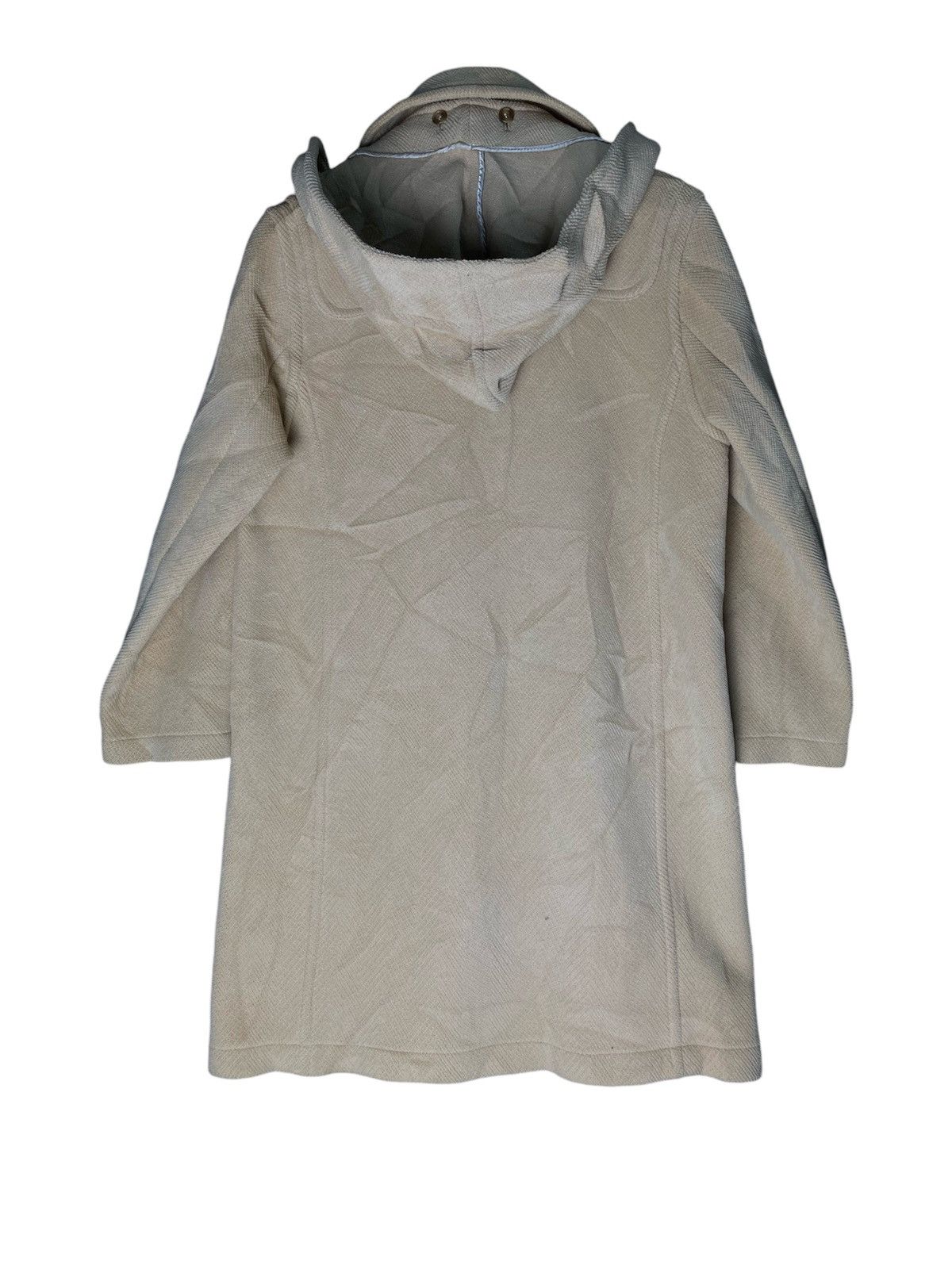 Aquascutum × Autumn Cashmere × Vintage Vintage Aquascutum Wool Cashmere Hooded Long Jacket Size US S / EU 44-46 / 1 - 2 Thumbnail