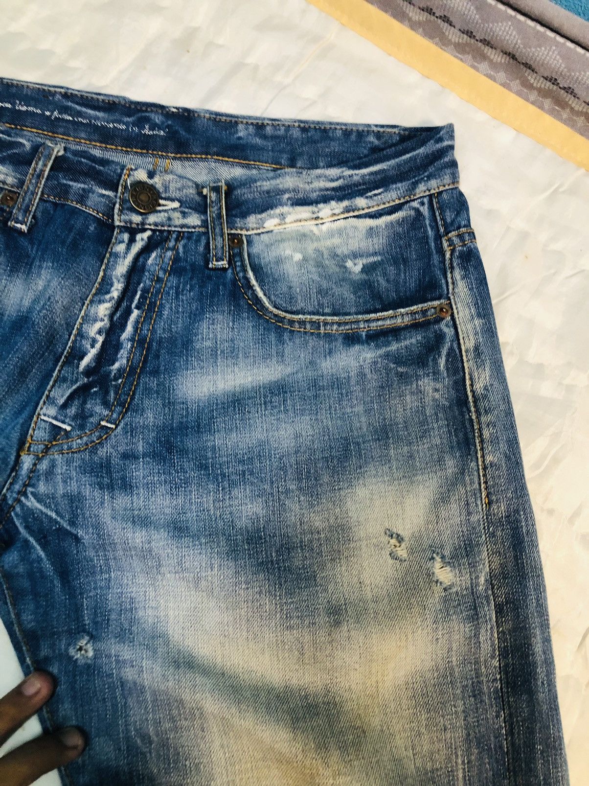 Reign + Storm × Vintage Reign Studio Distressed Denim (3) Size US 30 / EU 46 - 8 Thumbnail