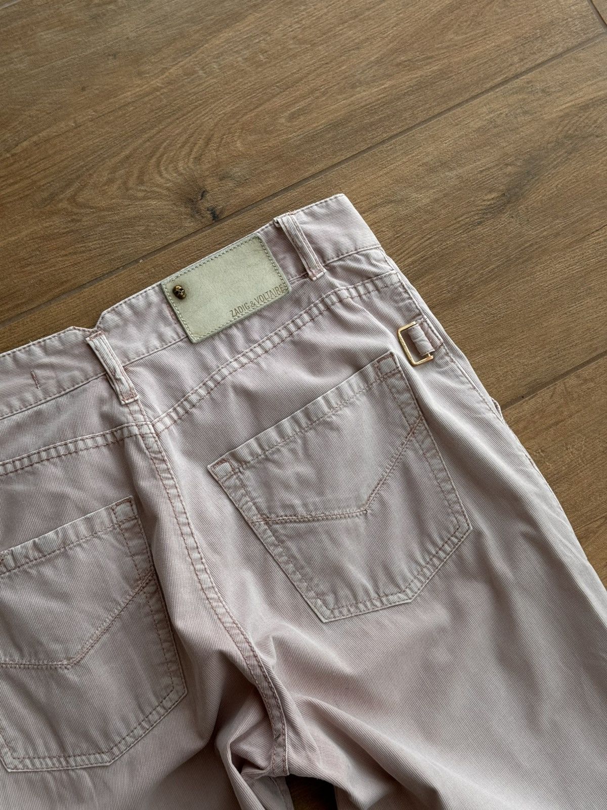 Vintage × Zadig & Voltaire Vintage Zadig & Voltaire Pink Luxury Eliot Pants Size 24" / US 00 / IT 34 - 9 Thumbnail