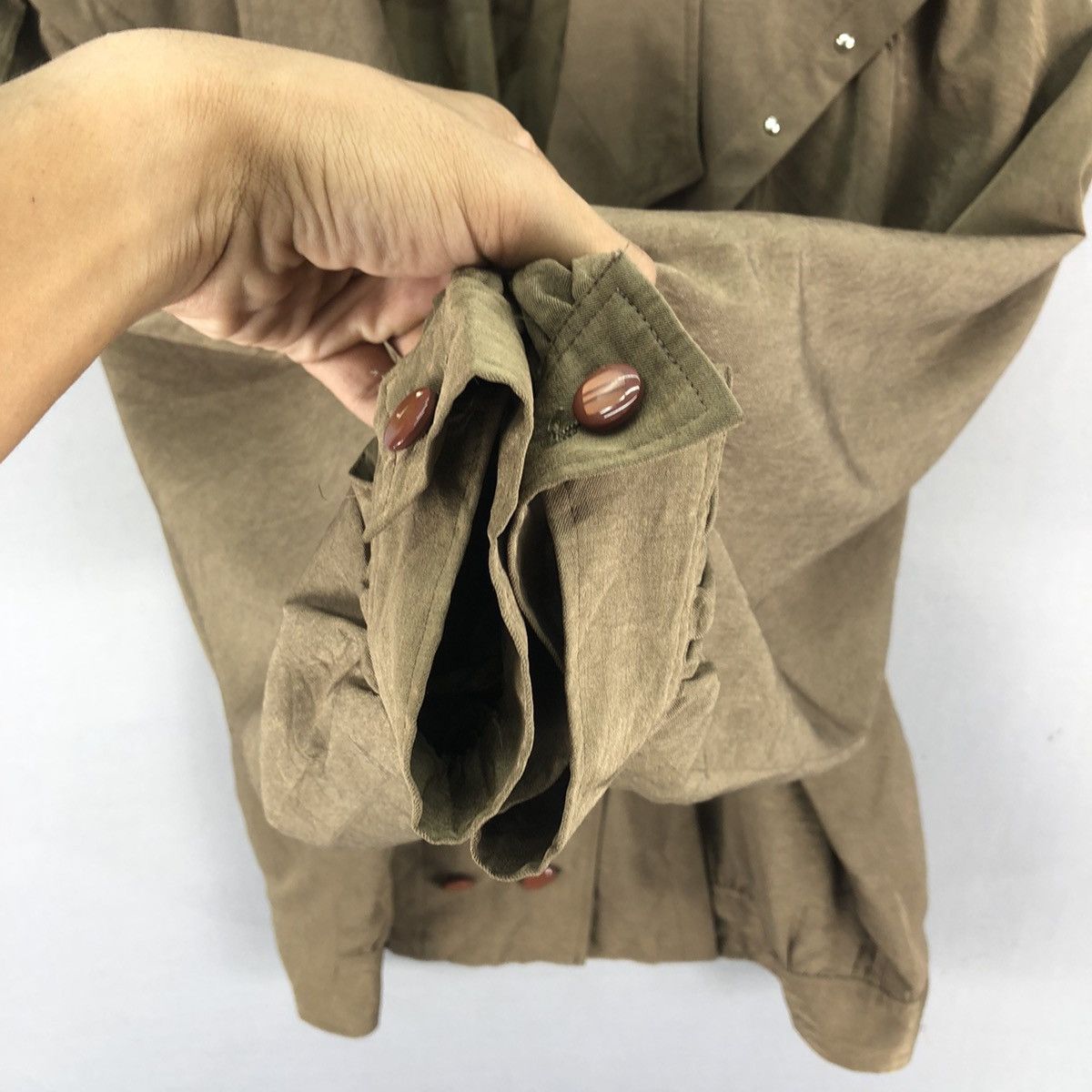 Japanese Brand Vintage Japanese Brand Double Breasted Coat Light Jacket Size US M / EU 48-50 / 2 - 8 Thumbnail