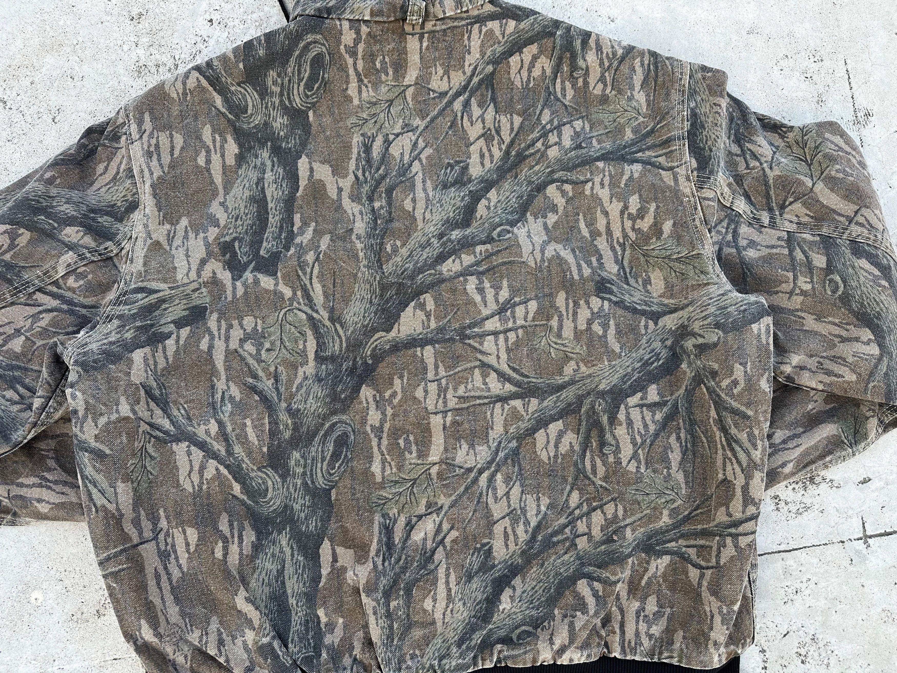 Carhartt 1992 CARHARTT REALTREE CAMO MOSSY OAK JR245 Active Jacket Size US L / EU 52-54 / 3 - 11 Thumbnail