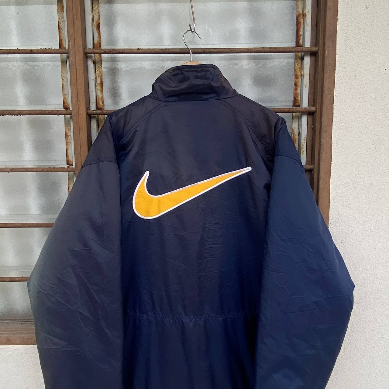 Vintage VINTAGE 90S NIKE COACH INSULATED JACKET FADED BLUE Size US L / EU 52-54 / 3 - 2 Thumbnail