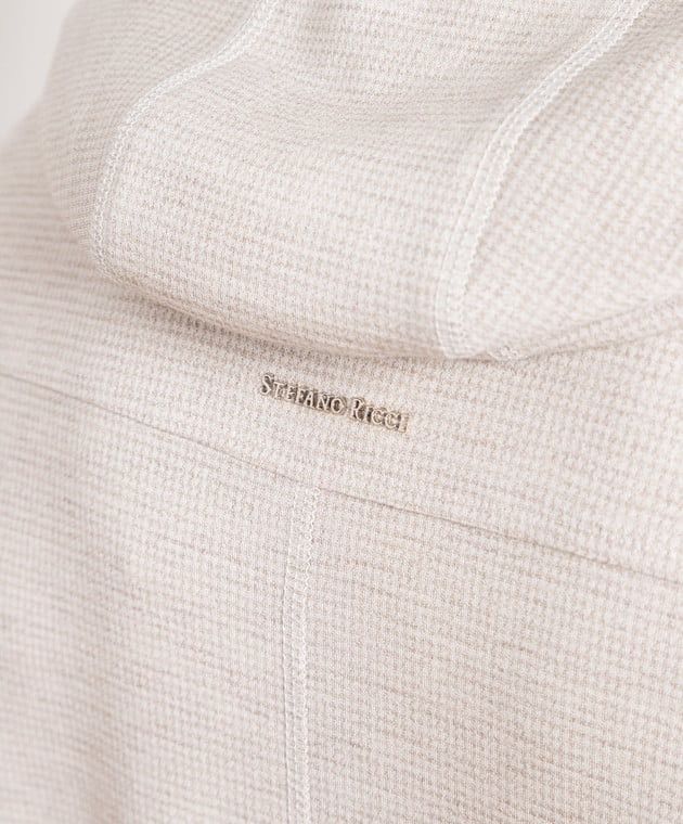 Stefano Ricci RRP~$5990 Stefano Ricci Cashmere Silk Linen Bomber Jacket Size US M / EU 48-50 / 2 - 5 Thumbnail