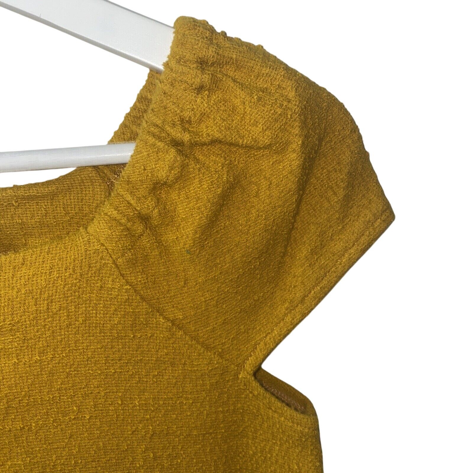 Madewell Madewell Texture & Thread Button Front Mini Dress X-Small Size XS / US 0-2 / IT 36-38 - 3 Thumbnail