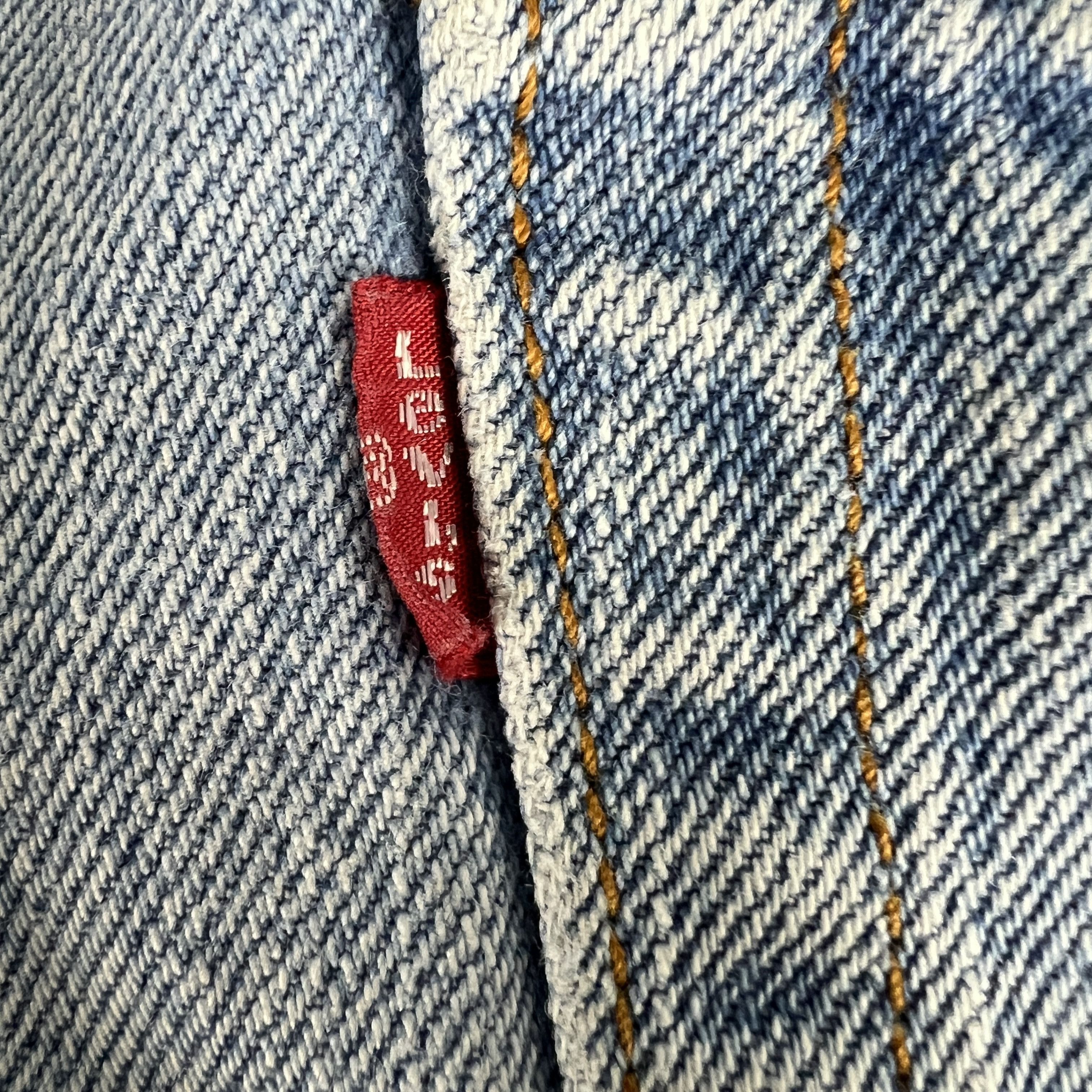 Levi's × Vintage Y2K Levi's Jeans 505 Straight Blue Faded Cotton Denim Size US 34 / EU 50 - 12 Thumbnail