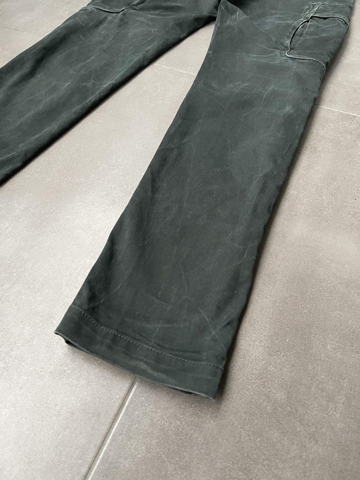 Stone Island SS20 Stone Island Washed Swamp Green Cargo Pants Size US 32 / EU 48 - 9 Thumbnail
