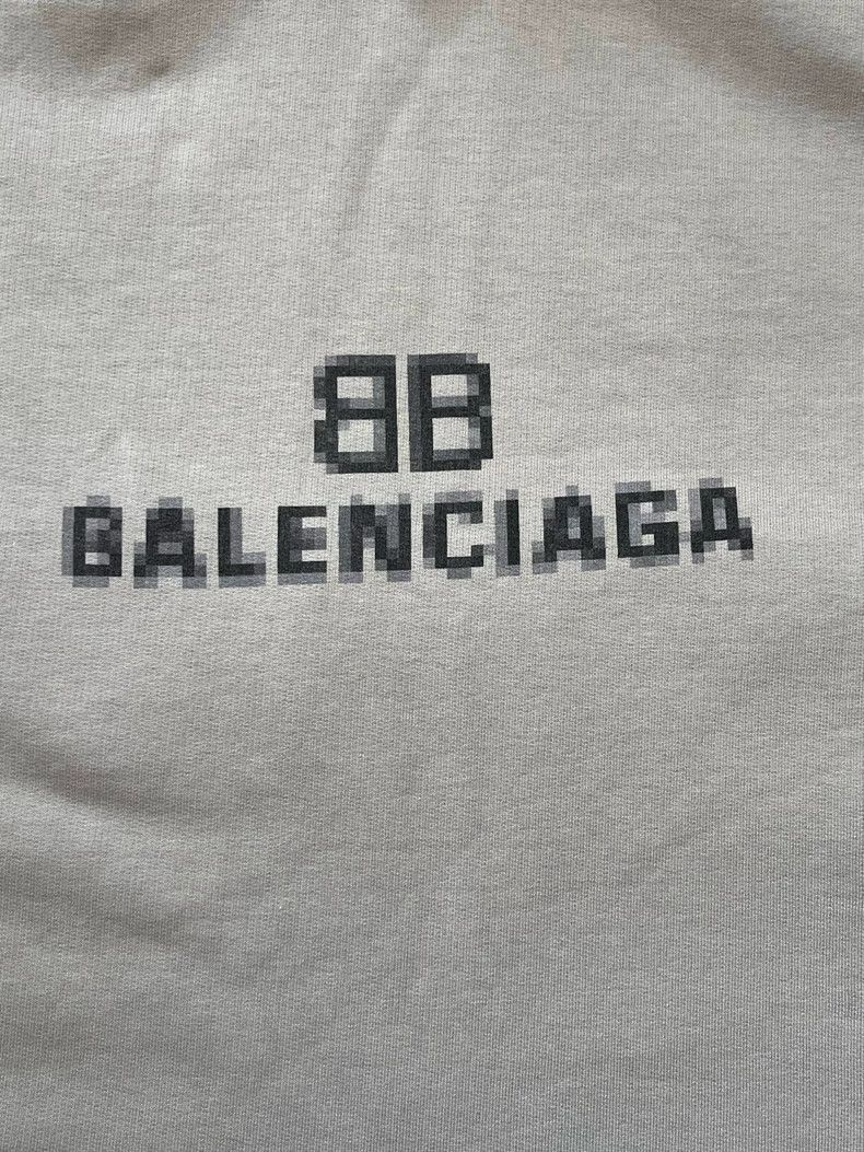 Balenciaga Balenciaga Mosaic brown hooded sweatshirt Size US XXS / EU 40 - 3 Thumbnail