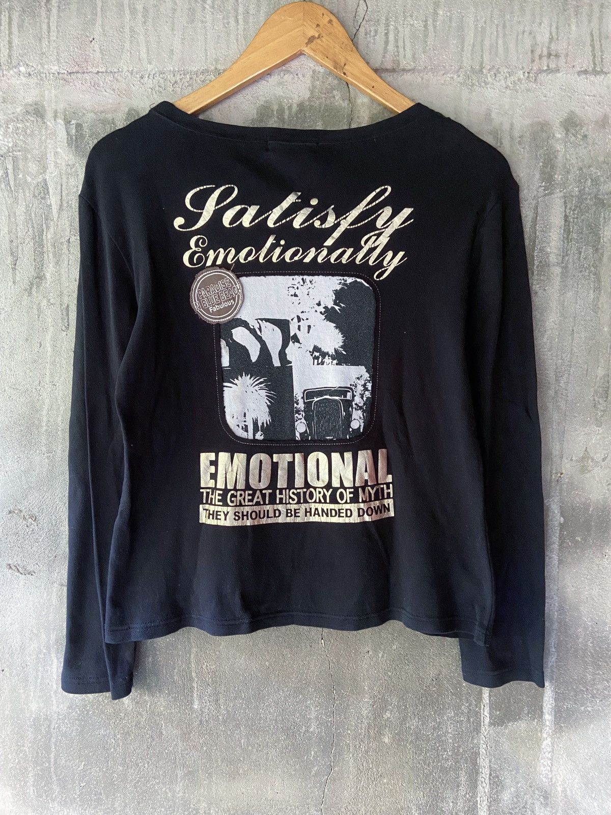 Japanese Brand 🌸EMOTIONAL THE GREAT HISTORY OF MYTH LONG SLEEVE Size US S / EU 44-46 / 1 - 1 Thumbnail