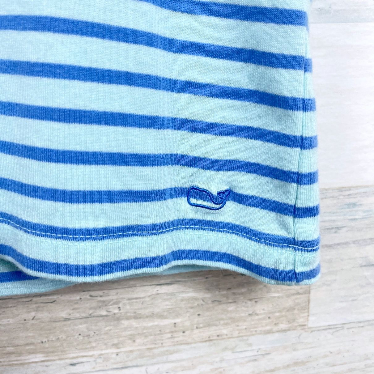 Vineyard Vines Vineyard Vines Striped Pima Cotton Tee Blue Womens Small Size S / US 4 / IT 40 - 3 Thumbnail