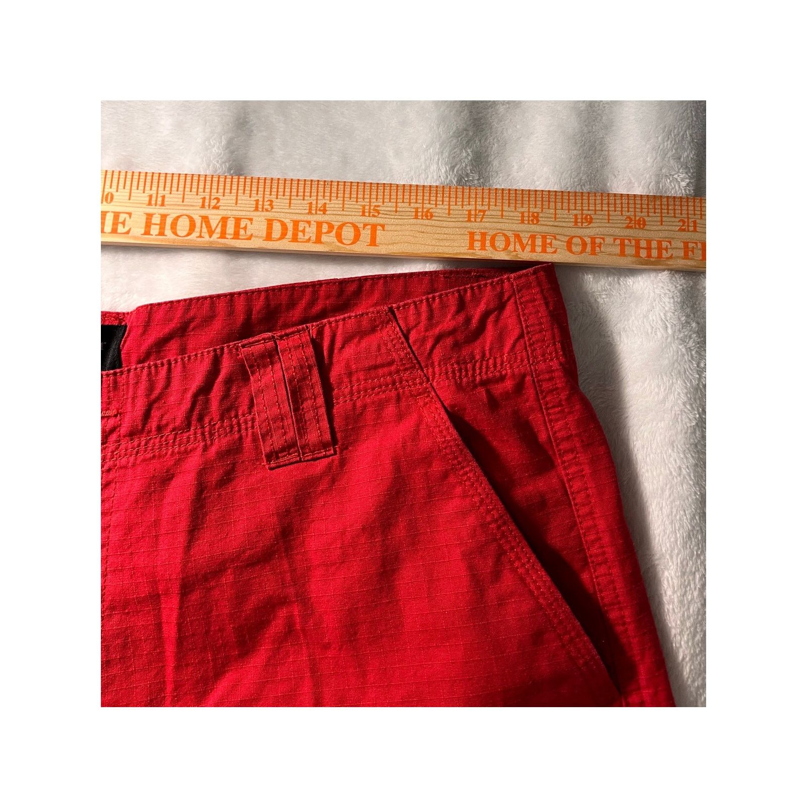 Haggar Haggar Men’s Red Cargo Shorts Size 38 100% Cotton Outdoor Size US 38 / EU 54 - 7 Thumbnail