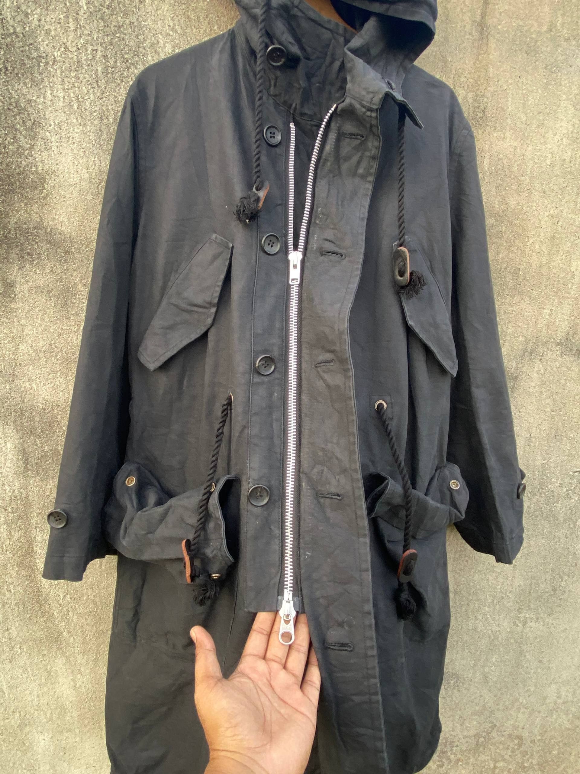 Yohji Yamamoto Y's Yohji Yamamoto SS20 Military Fishtail Parka Size US M / EU 48-50 / 2 - 11 Thumbnail