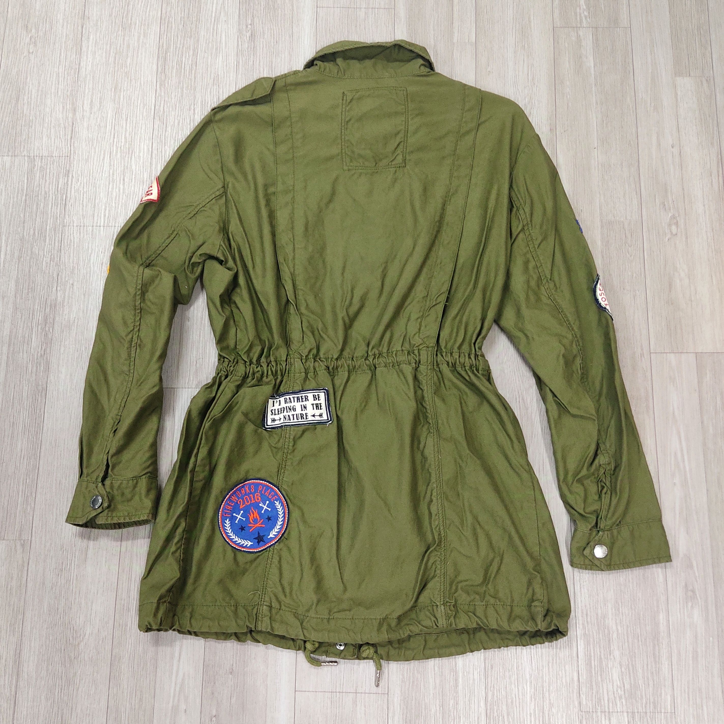 Bershka × Japanese Brand BERSHKA CAMP 5 Mountas Patched Utility Parka Jacket Size L / US 10 / IT 46 - 11 Thumbnail