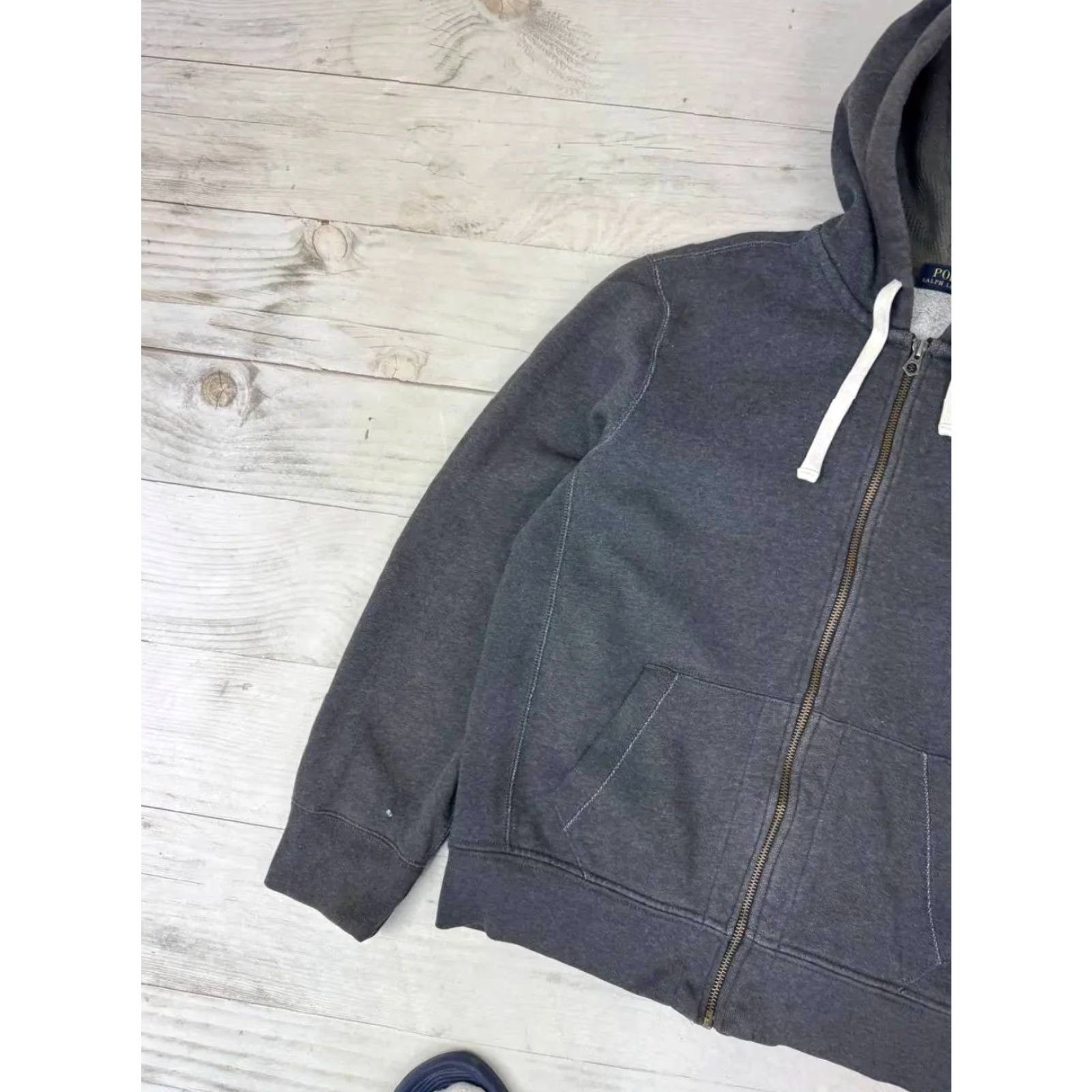 Polo Ralph Lauren Polo Ralph Lauren Tracksuit Zip Up Hoodie And Pants Men L Gray Size US L / EU 52-54 / 3 - 7 Thumbnail