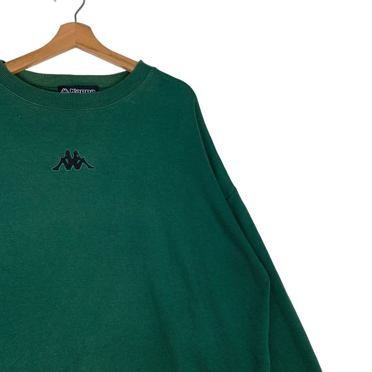 Kappa KAPPA Embroidery Center Logo & Big Logo Sweatshirt #0712-C33 Size US XL / EU 56 / 4 - 5 Thumbnail