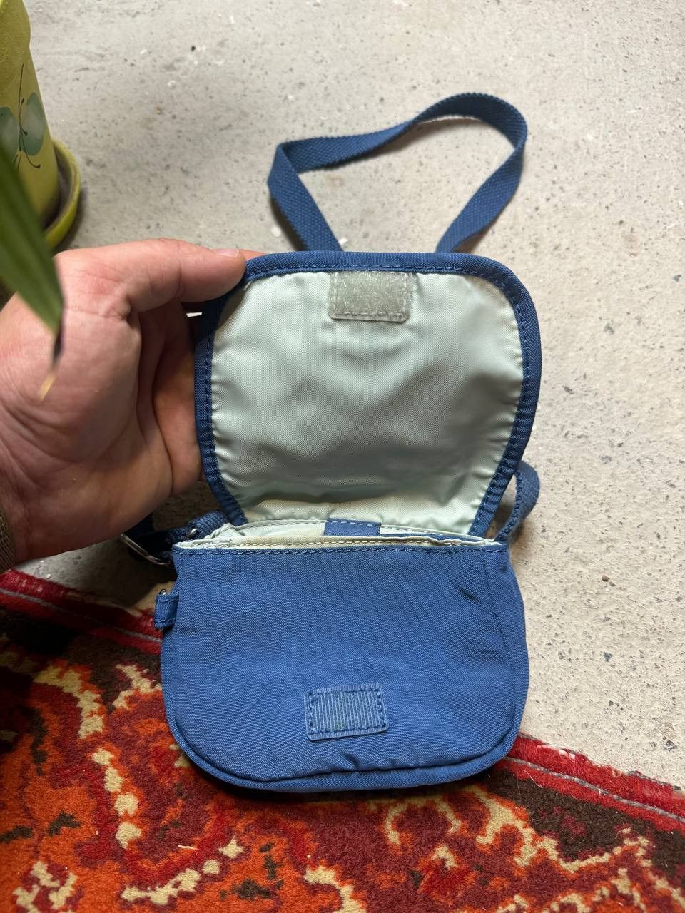 Vintage Vintage Kipling Blue Bag Y2K Backpack Size ONE SIZE - 4 Thumbnail