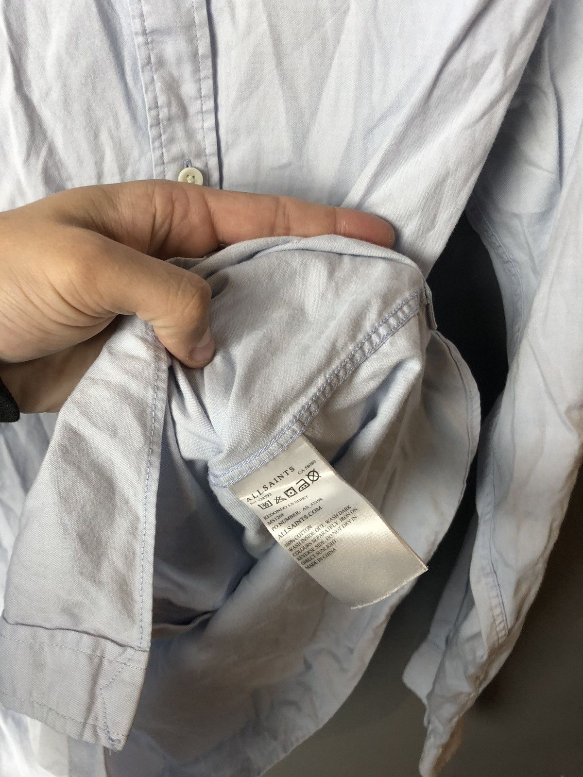 Allsaints Men’s shirt Allsaints size s y2k Size US S / EU 44-46 / 1 - 6 Thumbnail