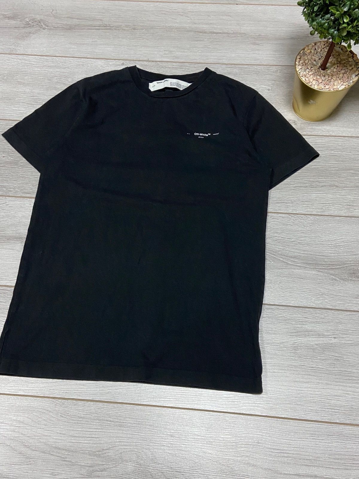 Off-White Off-White 2013 small logo t-shirt Size US S / EU 44-46 / 1 - 2 Thumbnail
