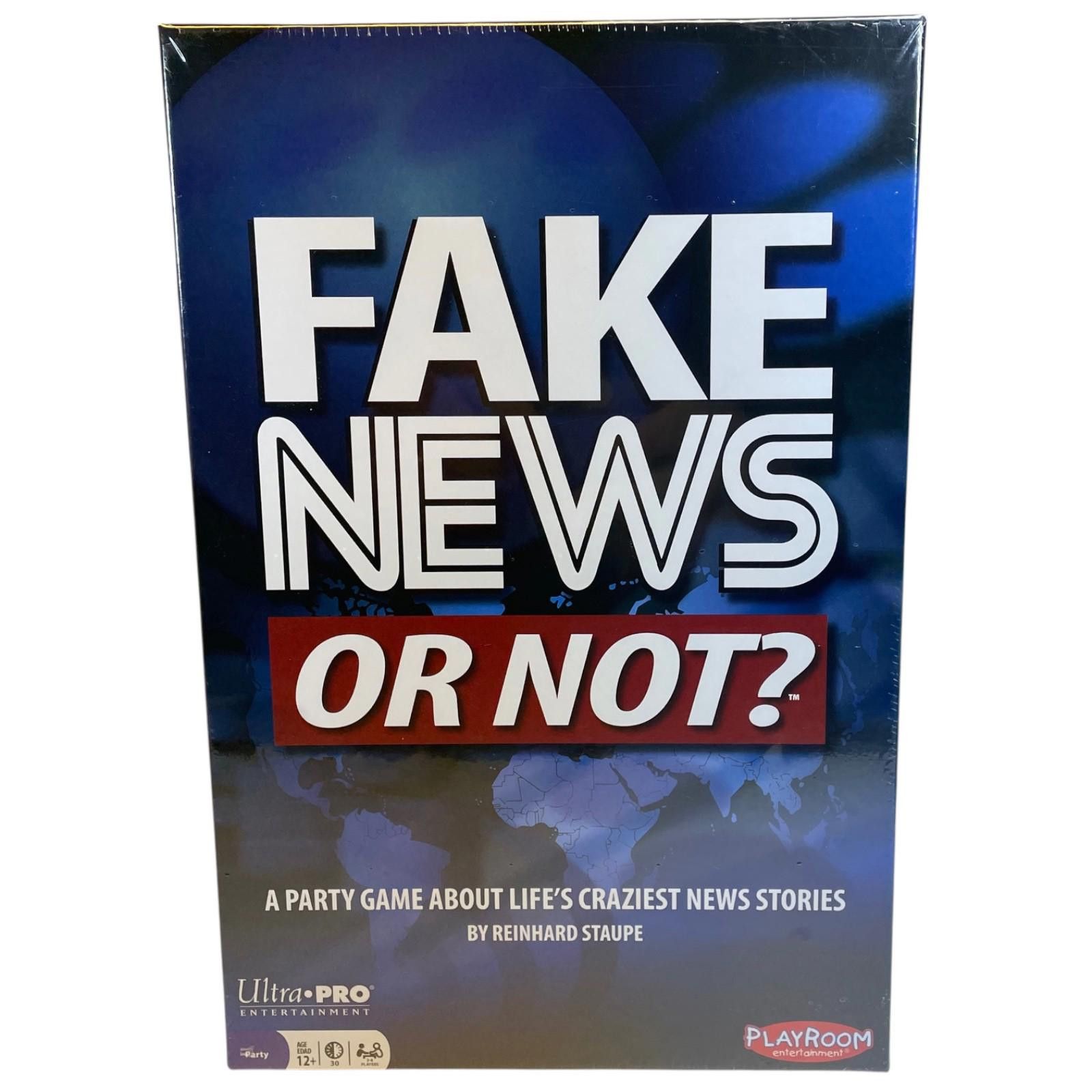 Other Fake News or Not Party Game New Sealed Playroom Humor Size ONE SIZE - 1 Thumbnail