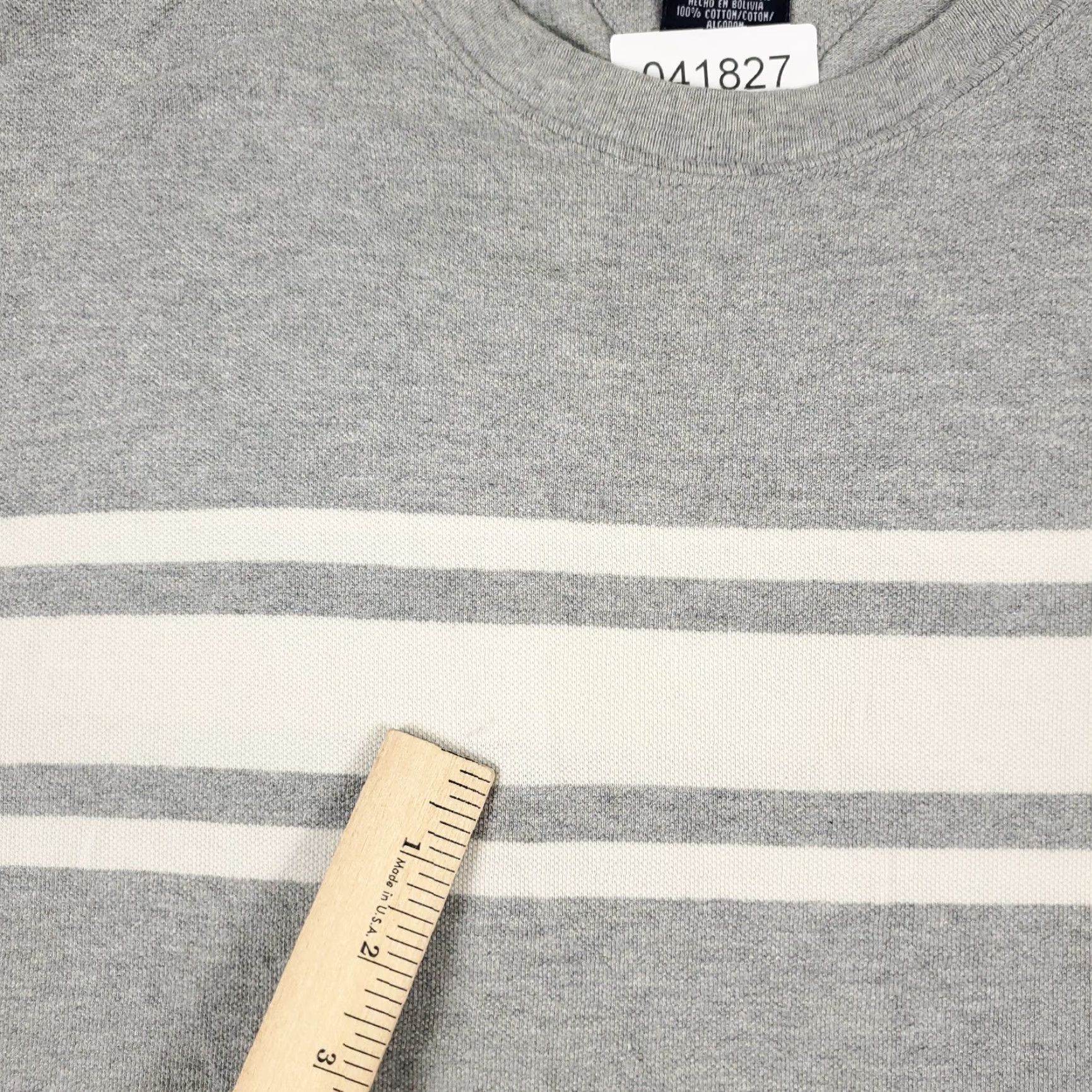 Tommy Hilfiger Tommy Hilfiger Shirt Mens Size Large Gray Crew Neck Short Sleeve Cotton Logo Classic American 90s style - Mens Size US L / EU 52-54 / 3 - 4 Thumbnail