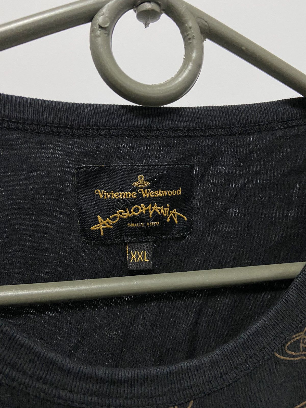 Vintage × Vivienne Westwood Vivienne Westwood Vintage Monogram Logo TShirt Luxury Y2k Size US XXL / EU 58 / 5 - 5 Thumbnail