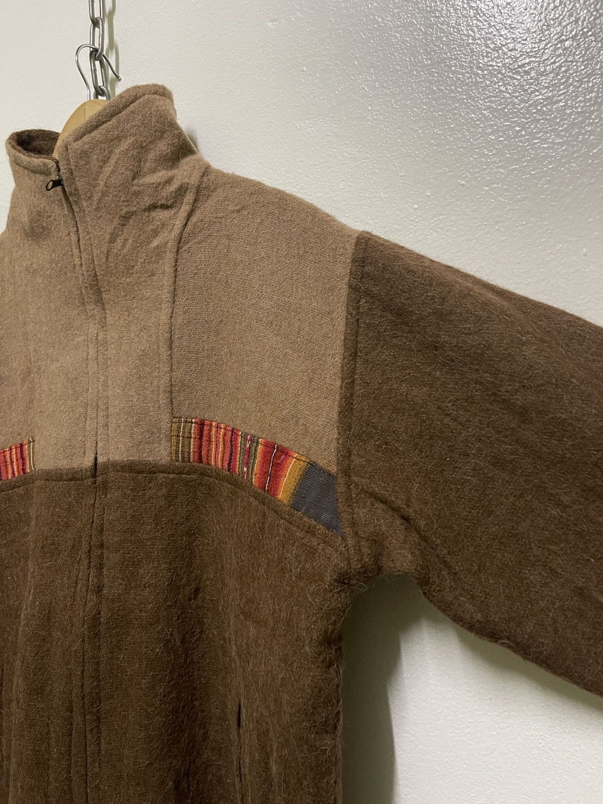 Vintage Vintage Alpaca Zipper Jacket Size US L / EU 52-54 / 3 - 4 Thumbnail