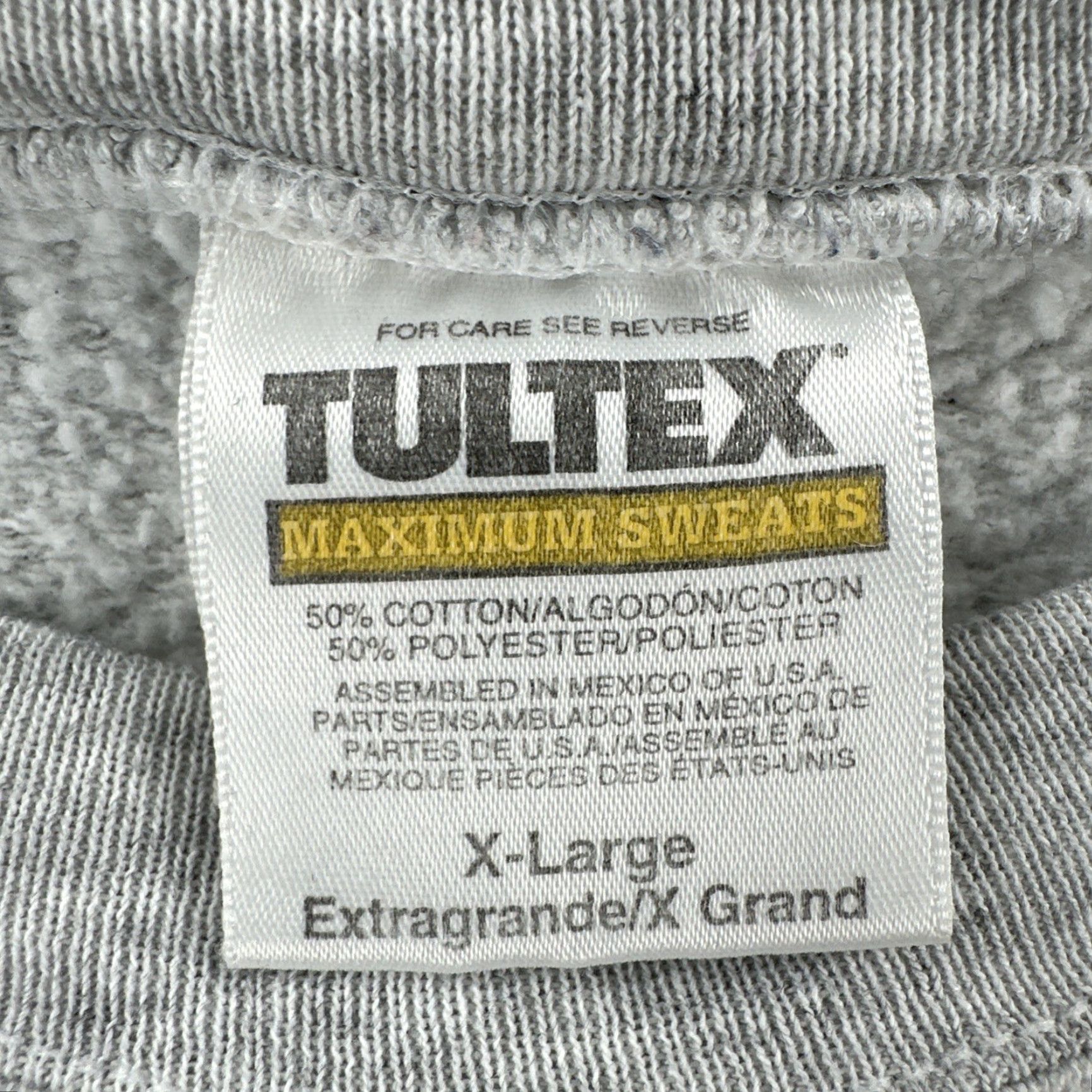 Tultex VINTAGE Tultex Sweatshirt Mens XL Crewneck 1999 New Mexico Racquetball Championship Gray Pullover Heavyweight 90s USA Sports Mens Size US XL / EU 56 / 4 - 7 Thumbnail