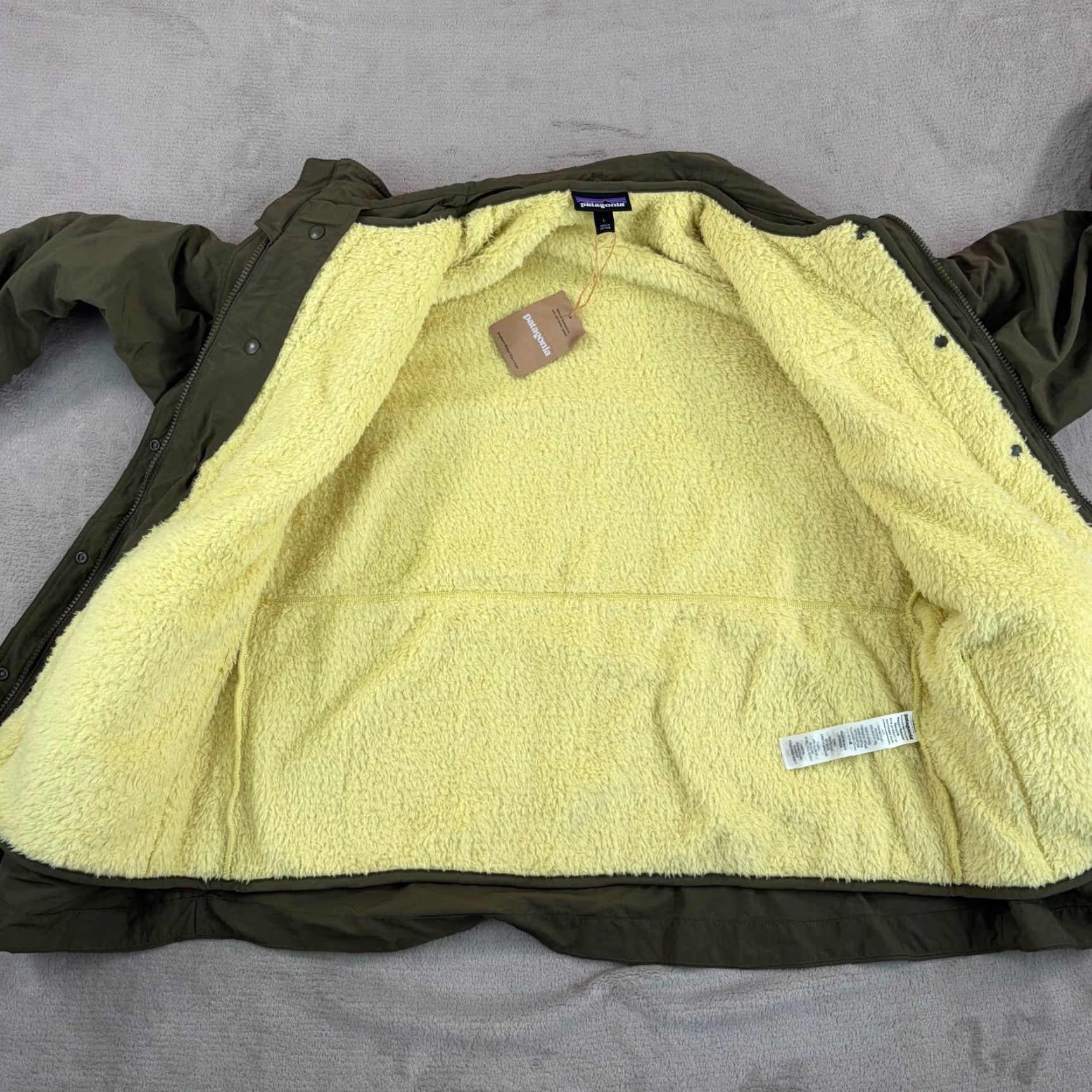 Patagonia Patagonia Skysail 3-in-1 Coat Women Large Green Nylon Waterproof Windproof Zipper Pockets 3-in-1 Jacket L Knit NWT Fabric: Soft Shell/Polyester Lining Size L / US 10 / IT 46 - 6 Thumbnail