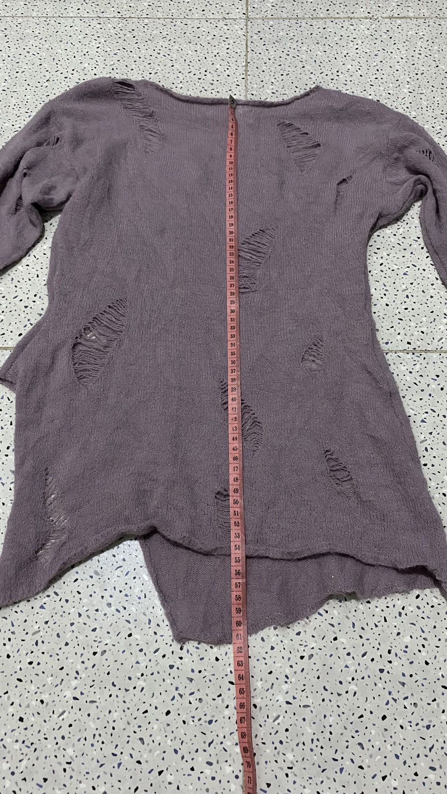 If Six Was Nine Betty Boop Distressed Asymmetrical Knit Size M / US 6-8 / IT 42-44 - 17 Thumbnail